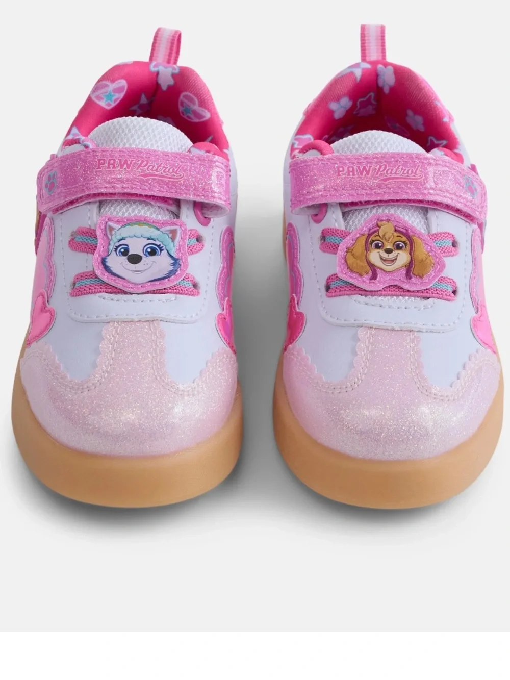 NEW! Paw Patrol Toddler Girls' Court Sneakers Size 12 Pink